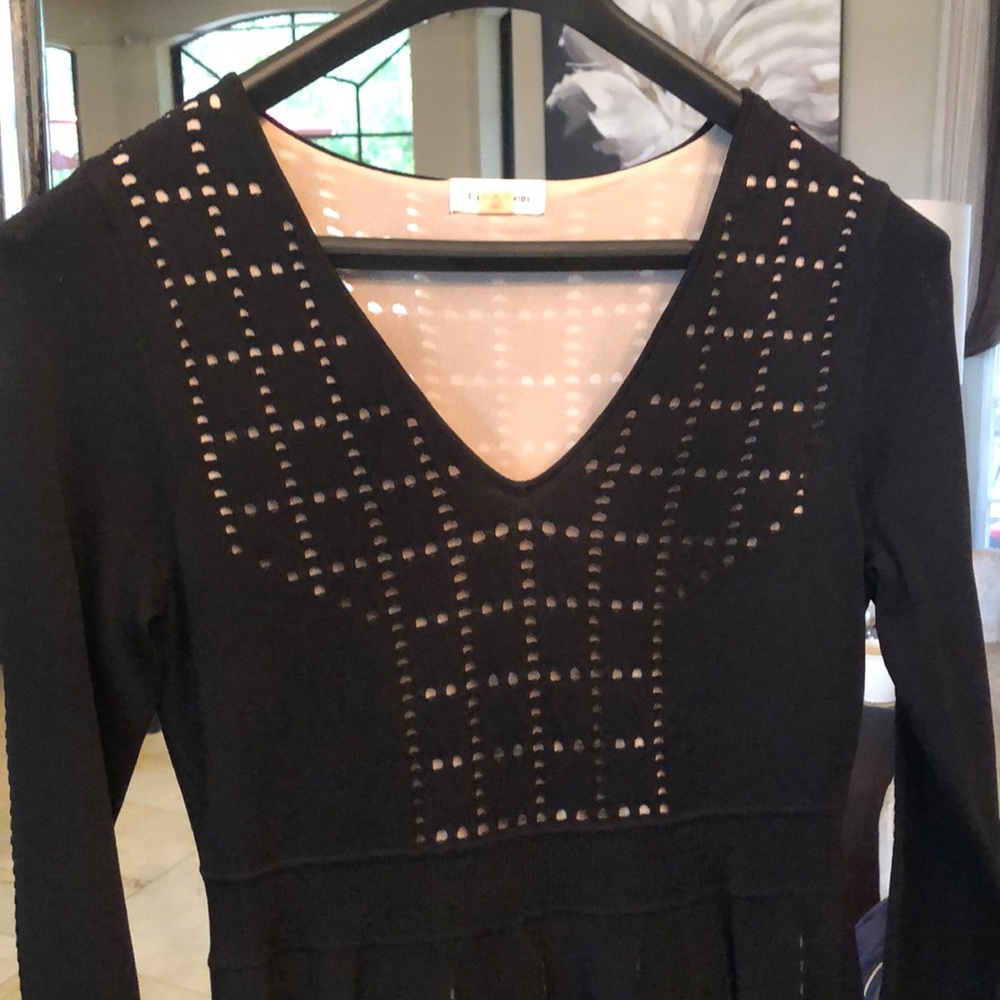 Calvin Klein black long sleeve dress beautiful
